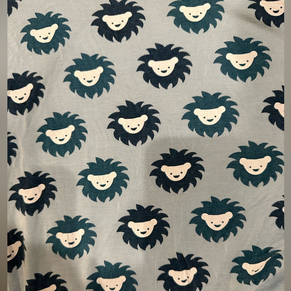 Kickee Pants Lion Blue Boys Blanket Swaddle